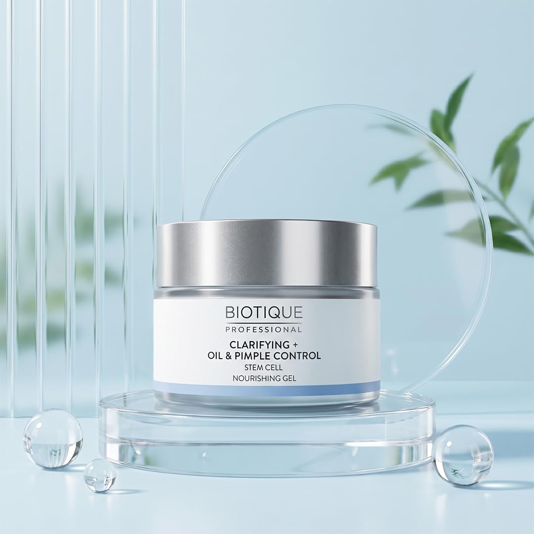 Biotique Professional Clarifying + Oil & Pimple Control Nourishing Gel 50gm