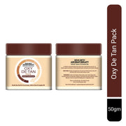 Keya Seth Aromatherapy Oxy De Tan Removal for Glowing & Lighting oil Control, Anti Acne & Pimples Blemishes Pigmentation De Tan pack for Face & Body – No Ammonia & Blech. 50gm