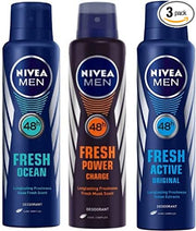 NIVEA Fresh Ocean + Fresh Active + Power Charge, 450 ml