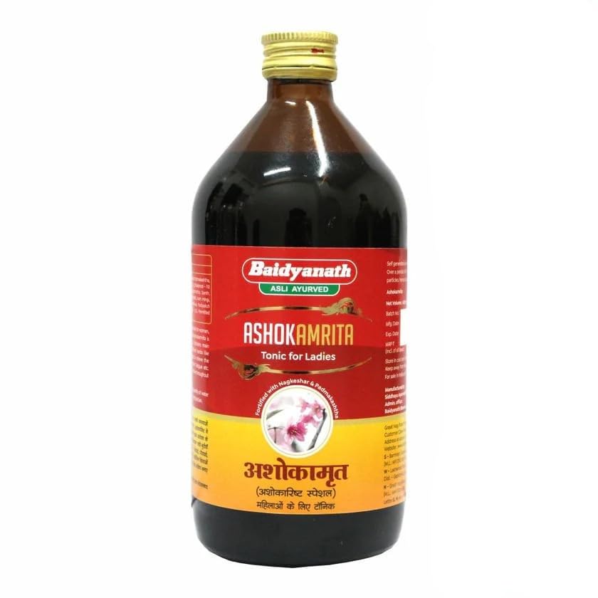 Baidyanath Asli Ayurved Ashokamrita Tonic 450 ml, Pack of 2