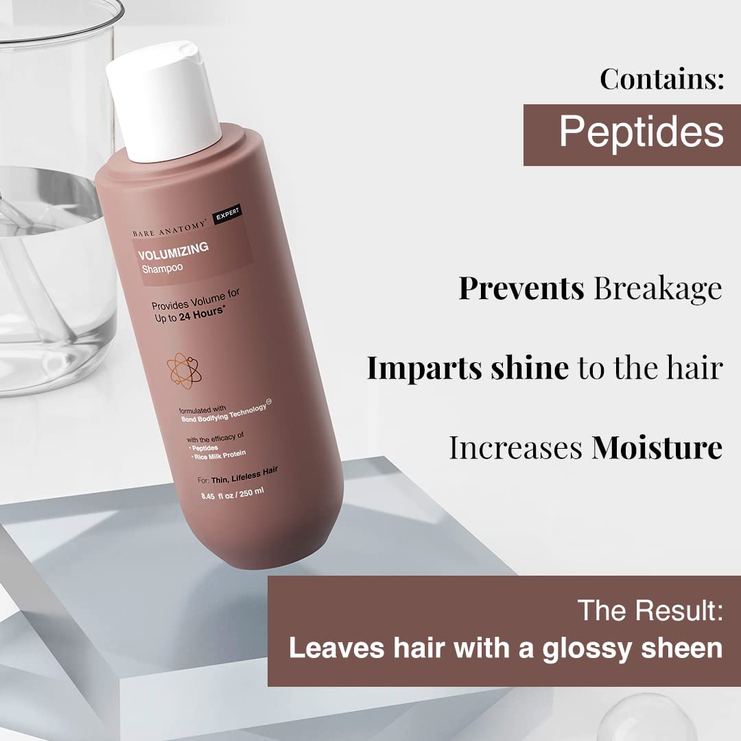 Bare Anatomy Volumizing Shampoo | Voluminous Hair Upto 24 Hours - 250 ml
