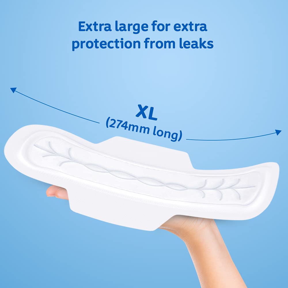 Stayfree Secure Extra Large Cottony Soft Cover Sanitary Pads For Women Combo, 20s X 3 (60 Pads) (Pack of 3)