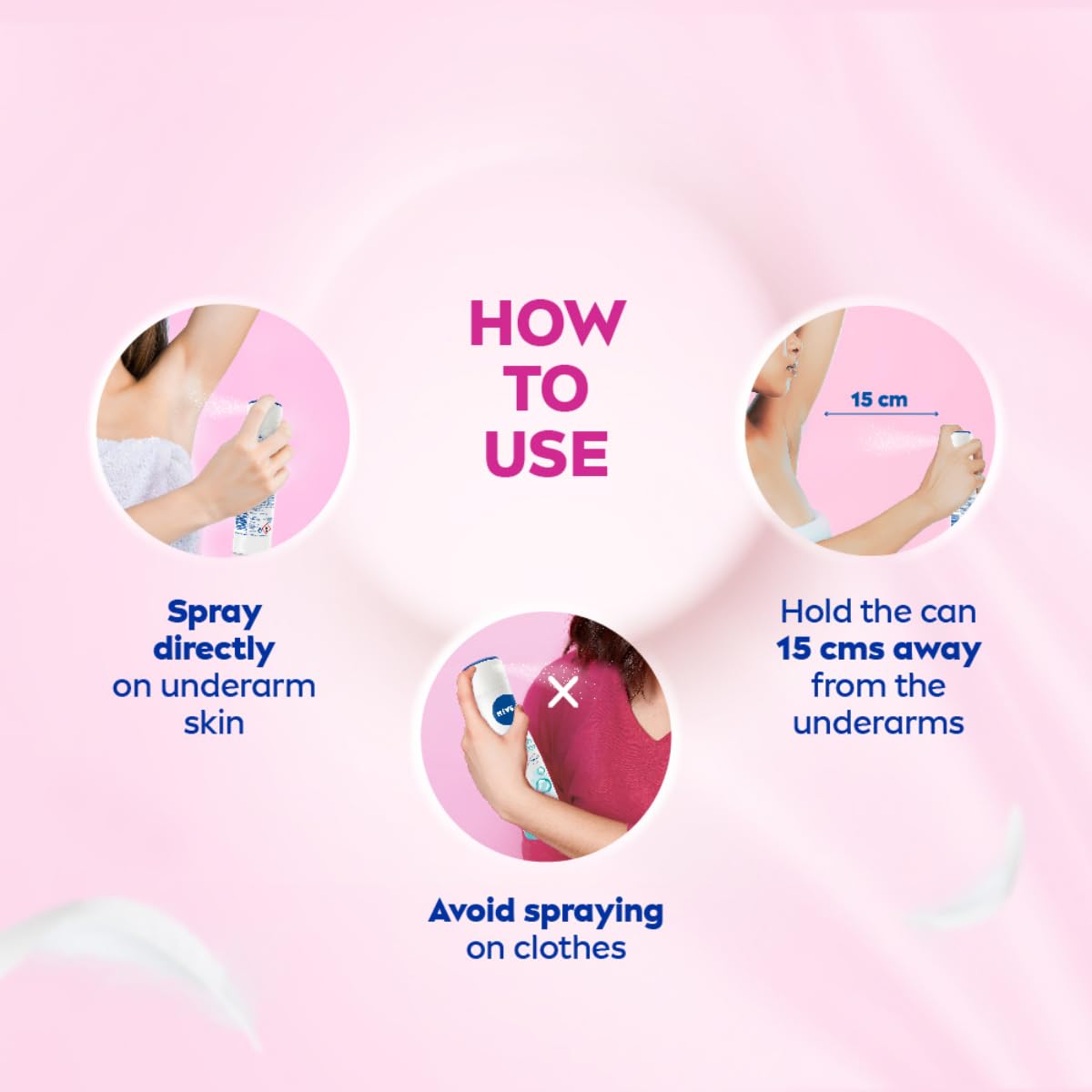 Nivea Whitening Smooth Skin Deodorant For Women, 150ml