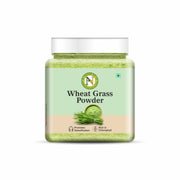 NatureVit Wheatgrass Powder 100g | Alkalizing Superfood Rich in Chlorophyll, Fiber & Antioxidants | Vegan, Non-GMO, Gluten-Free | Detox & Energy Booster