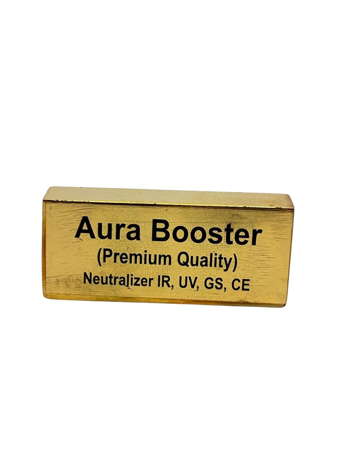 RUDRADIVINE Vastu Aura Booster | Brass Energy Harmonizer | Home & Office IR/UV Protection
