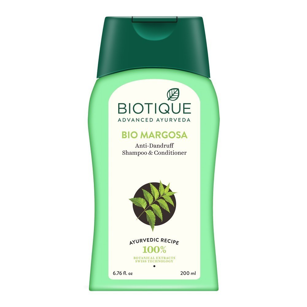 Biotique Bio Margosa Anti Dandruff Shampoo 200ml (Pack of 2)