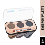 INSIGHT Eyebrow Palette | Smooth Texture | Water Resistant | Good Intensity|Buildable Color |Easy To Blend |Fine Milled Powder|Multicolor-6g