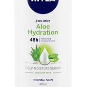 NIVEA Aloe Hydration Body Lotion, 400ml & NIVEA Aloe Hydration Body Lotion, 200 ml (Pack of 2)