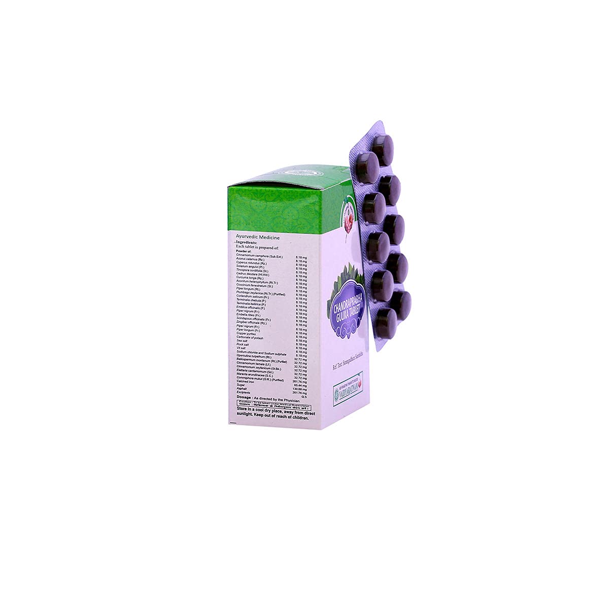 Vaidyaratnam Chandraprabha Gulika 100 tab (PACK OF 1)
