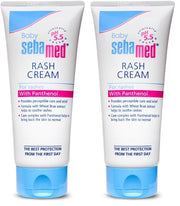 Sebamed Baby Rash Cream 100 ml|pH 5.5|Ideal for Diaper Rashes| Faster rash healing | (Pack of 2)