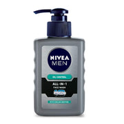 Nivea Men & Women Deodorant Roll On, Whitening Smooth Skin, Cool Kick, 50Ml & Face Wash, Oil Control, 10X Vitamin C, 150Ml, Pack Of 1