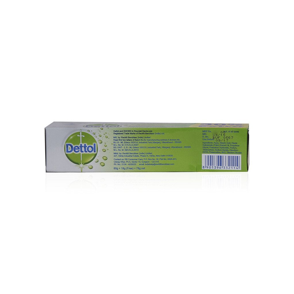 Dettol Fresh Lather Shaving Cream, 60 grams Carton