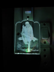 SHINDE EXPORTS Sai Baba Colour Changing LED Room Lamp (Design 1)