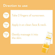 WishCare Super Bright Vitamin C Face Serum and Vitamin C Pure Glow Milk Sunscreen with SPF 50 PA+++(30ml + 50ml), All Skin Type