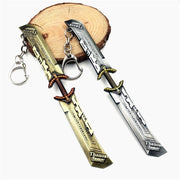YaaNatural Yaa Catchy Avengers Thanos hand with all Infinity Stone Gauntlet and Double-Bladed Sword KeyChain Key ring best Gift for (Thanos Lovers) Keychains