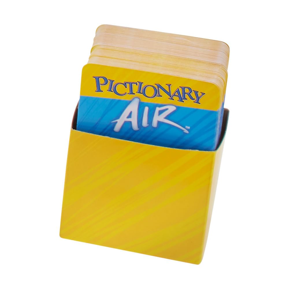 Mattel Games Pictionary Air™ Drawing Game, Family Game with Light-up Pen and Clue Cards, Links to Smart Devices, Makes a Great Gift for 8 Year Olds and up