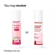 WishCare Tinted Lip Balm SPF 50 PA++++ | Brightening Lip Balm for Dark Lips | In-Vivo Tested | Kojic Acid & Niacinamide | For Women | 5g (packaging may vary)