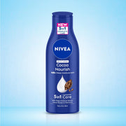 NIVEA Cocoa Nourish 200ml Body Lotion with Deep Moisture Serum| 48 H Moisturization | With Cocoa Butter & Coconut Oil | Non Greasy & Healthy Looking Skin |For Very Dry Skin (Pack of 2)