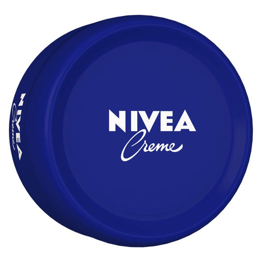 NIVEA Crème, All Season Multi-Purpose Cream, 200ml & NIVEA Lip Balm, Fruity Strawberry Shine, 4.8g