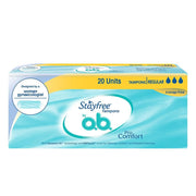 Stayfree Tampons by OB| Normal flow|20 piece| Dynamic Fit Technology| Rashfree| No skin irritation| Upto 100% leakage protection| Silk touch technology| Stain free