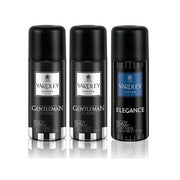 Yardley London Gentleman-2, Elegance-1 Deo Combo (Pack of 3)