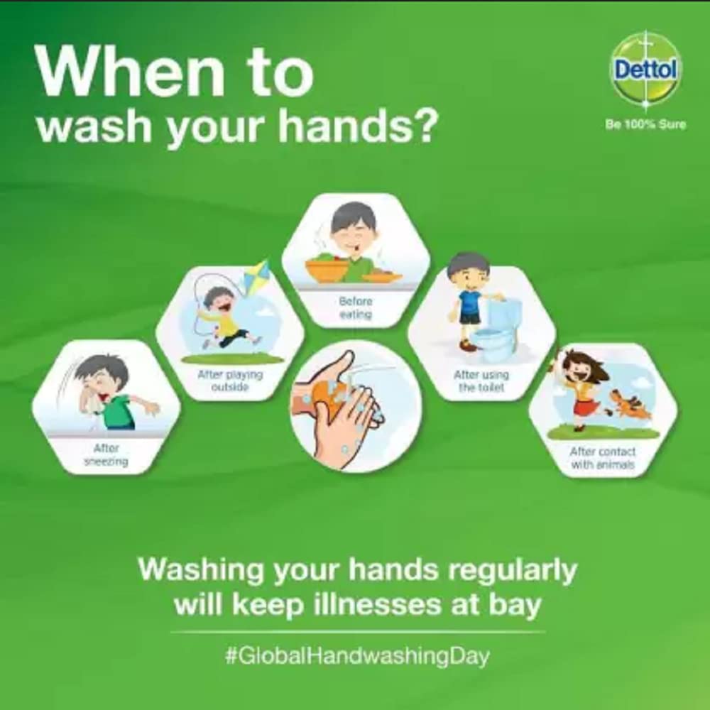 Dettol 2 original Liquid Handwash 250 ml x2 Hand Wash Pump Dispenser (2 x 250 ml)