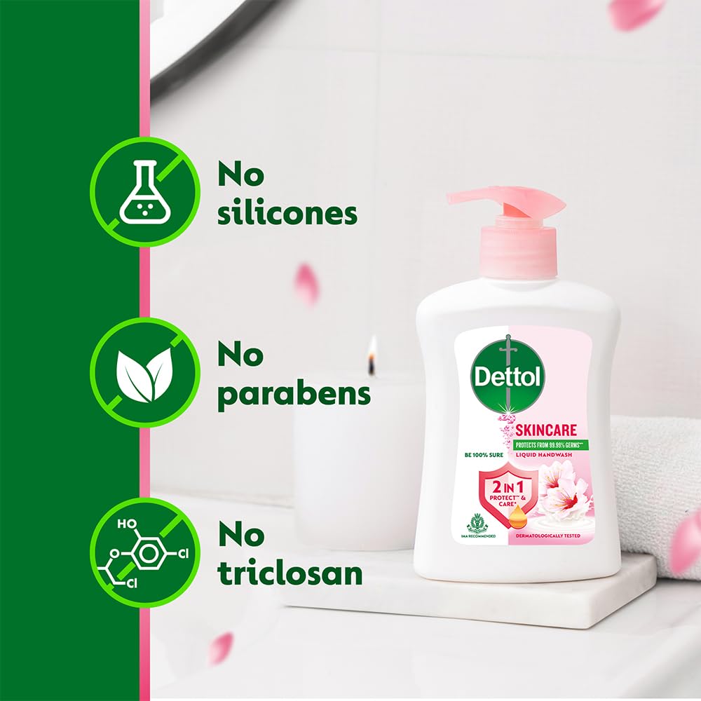 Dettol Liquid Handwash Pump - Skincare Moisturizing Hand Wash