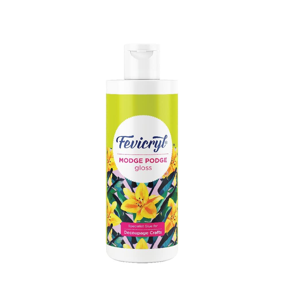 Fevicryl Make Your Craft with Fevicryl Modge Podge Gloss 120 Ml