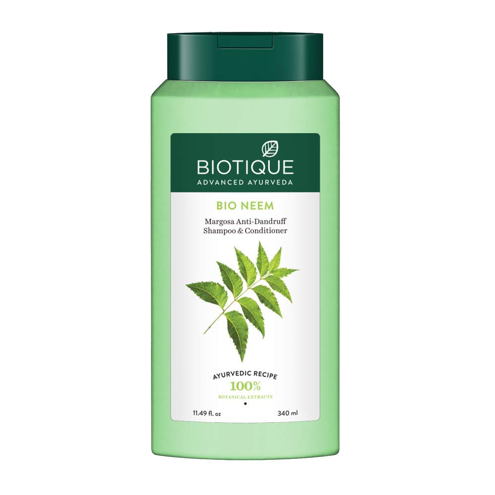 Biotique Bio Neem Anti Dandruff Shampoo & Conditioner, 400 ml
