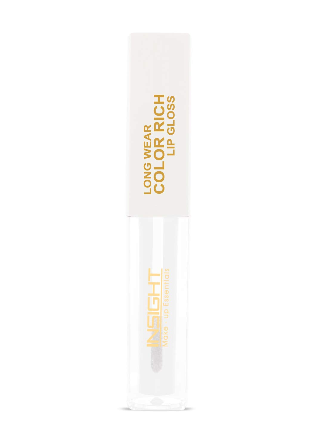 Insight Cosmetics Glitter Makeup Highlighter, 3.5 gm&INSIGHT Long Wear Color Rich Lip Gloss, Glossy Finish - LG41-01