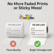 Toy Imagine Non-Sticky Thermal Printer Paper Roll, White, 2.5 Inch