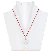 ASTRODIDI Stone Gomti Chakra Pendant (White)