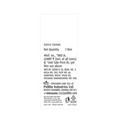 Fevicryl Acrylic Colour (Light Green, 1litre) for Art and Craft Paint, Canvas, Wood, Leather, Earthenware, Metal