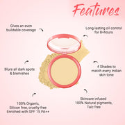 Biotique Natural Makeup Magicompact, Clay, 8g