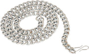 ASTRODIDI Men Chain Silver Plated Stylish Boy's, Gent's and Men's Chain Looking Stylish Elegant Neck Chain