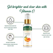 Biotique Vitamin C Dark Spot Solution Serum | Helps Reduce Dark Spots, Pigmentation & Uneven Skin Tone | Lightweight, Fast-Absorbing Serum | Suitable for All Skin Types | 30ml