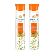 Yardley Sandalwood Body Spray for Women, 150ml (Pack of 2)
