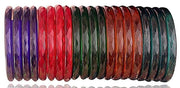 NMII Glass Bangles Set for Women & Girls
