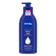 NIVEA Body Lotion for Very Dry Skin, 600 ml & NIVEA Men Face Wash, All in 1 Charcoal, to Detoxify & Refresh Skin with 10x Vitamin C Effect, for All Skin Types, 100 g