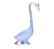 DSH CRAFTING YOUR CURIOSITY Metal Decorative Swan Duck Showpiece Kissing Duck Showpiece for Home Décor and Gift (White)