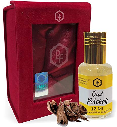 Parag Fragrances Oudh Patcholi 12ml Real and Natural Attar For Men