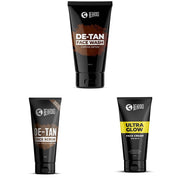 Beardo Face Wash 100ml, Cream 60g, Scrub 100g (Set of 3)