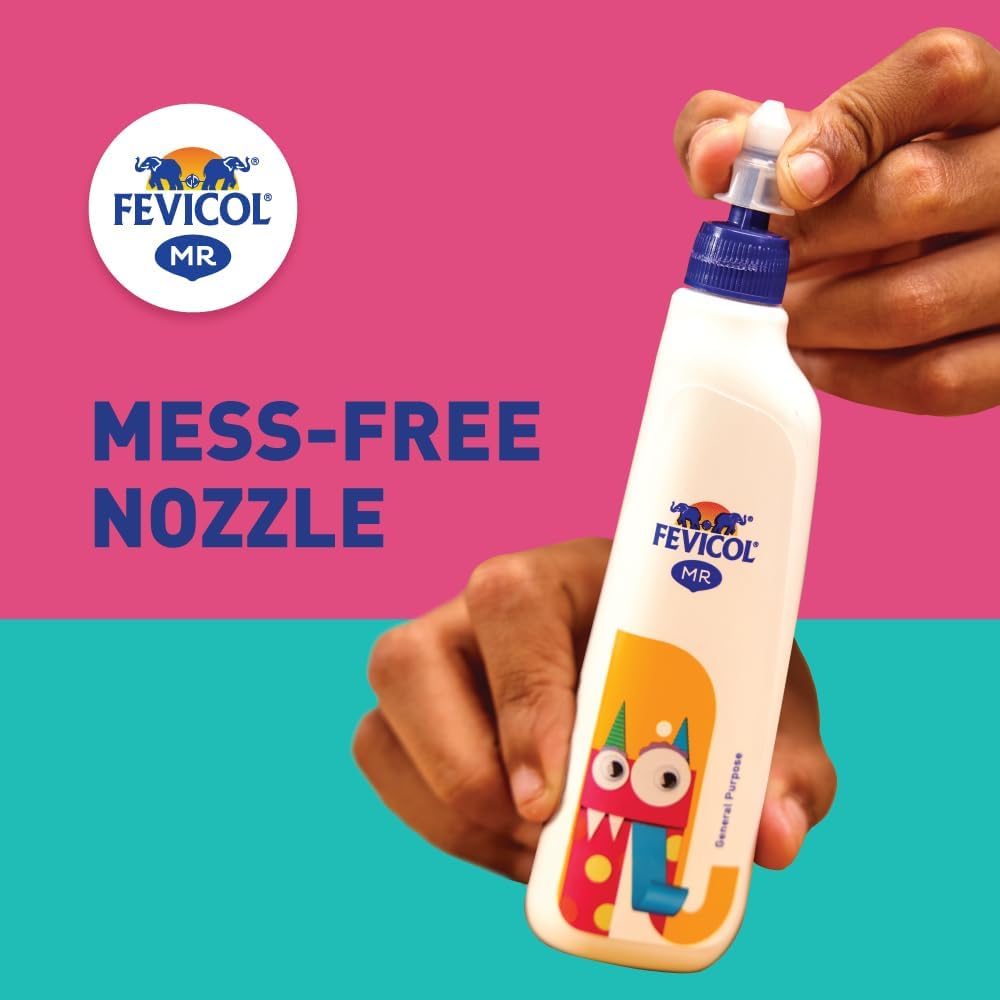 Pidilite Fevicol MR 500 GM Craft Glue | Ultimate Adhesive| DIY Art & Craft | Easy to use | Multi-surface | Ideal for Children, Hobbyists, Student’s Project Work