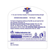 Pidilite Fevicol SH - Ultimate woodworking adhesive | Easy to use | Durable | Sets in 2-3 hours | 500g combos
