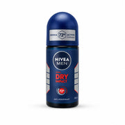 Nivea Men Dry Impact 72H Anti-Perspirant Roll-On 50ml | Powerful Sweat Control & Odor Defense | Fresh Masculine Fragrance Daily Deodorant for Men