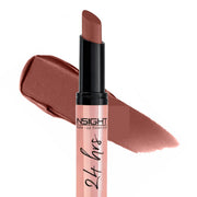 INSIGHT 24 Hrs Non-Transfer Matte Lipstick | Lightweight, Highly Pigmented, Long Wear | Kiss Proof & Smudge Proof | With Vitamin E & Jojoba Oil | Vegan, Toxin Free |Shade - 19 How Are You (3g)