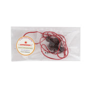 Astrodidi 5 Mukhi Nepali Rudraksha Five Face Rudraksh with Two Red Chandan Beads Lab Certified |Astrological Benefits | Positive Energy (Colour: Brown, Shape: Round)