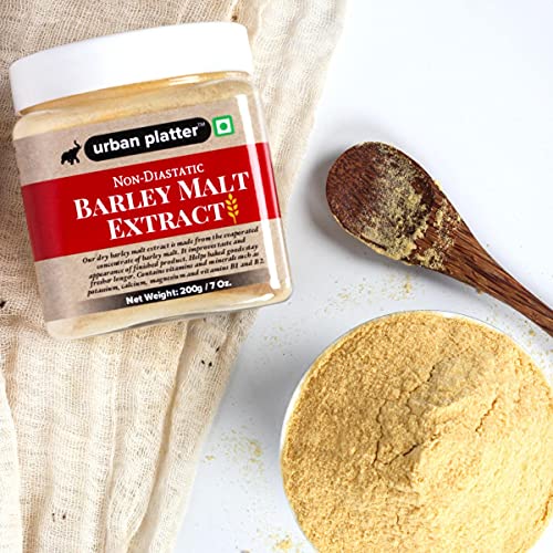 Urban Platter Non-Diastatic Bake Friendly Barley Malt Extract, 300g