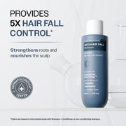Bare Anatomy Anti Dandruff & Anti Hair Fall Shampoo Combo | Salicylic Acid, Adenosine, Peptides & Biotin | Sulphate & Paraben Free | 250ml + 100ml