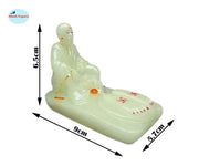SHINDE EXPORTS shirdi saibaba Radium Marble Idol for car Dashboard Statue Home Murty Pooja Room